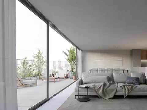 Departamento de un dormitorio en Barrio Lourdes