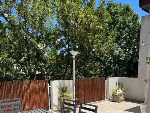 Alquiler 2 amb nuñez con patio y terraza amueblado