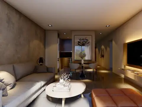 Departamento 2 ambientes con 1 baño