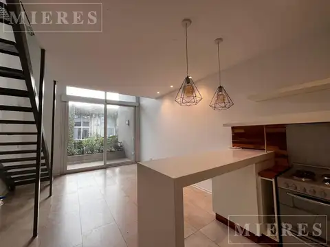 Departamento 2 ambientes con 2 baños