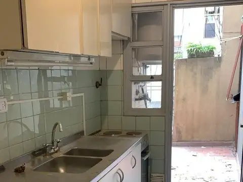 Departamento 2 ambientes con 1 baño