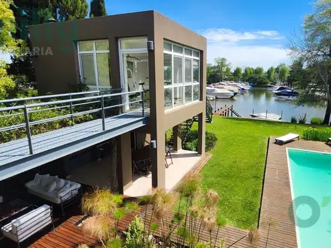Casa en alquiler al rio en el Barrio  Santa Maria De Tigre