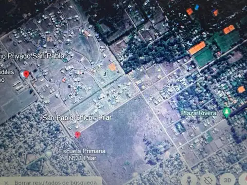 VENTA TERRENO/LOTE INTERNO SAN PABLO PILAR