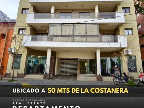 Departamento de 2 Dormitorios En Venta Con Cochera Y Patio En Rivera Oeste Centro - Villa Carlos Paz