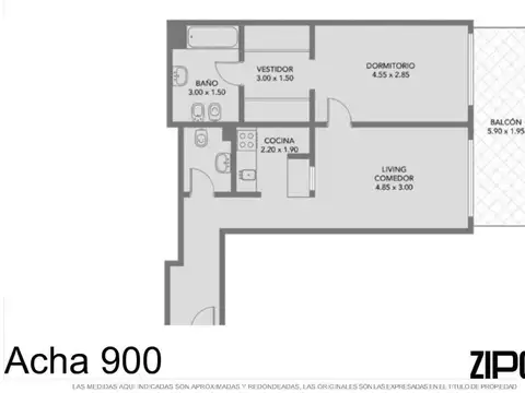 Departamento en Venta de 2 ambientes