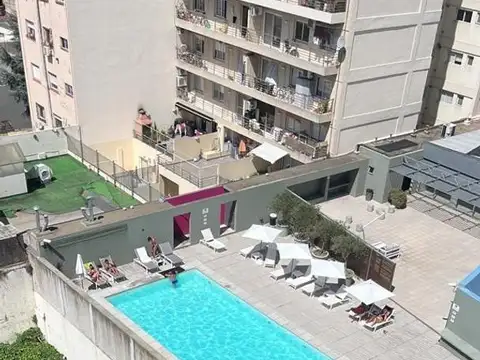 Departamento 2 amb con coch 40m2 edificio walden amenities