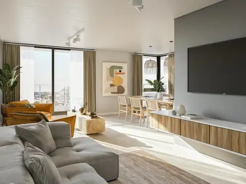 Departamento 2 ambientes con 1 baño