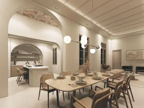 Casa de 3 dormitorios con cochera y amenities en barrio Abasto