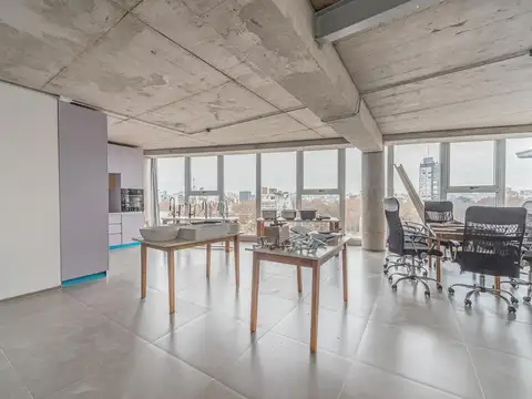 Venta oficina comercial duplex con balcón en Villa Crespo Palermo.