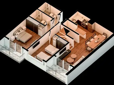 Venta Depto 3amb cochera Penthouse Financiacion San Miguel