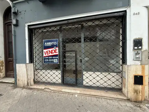 Venta Local Rosario Centro Mendoza y Peatonal San Martín. Inversion Renta Comercial