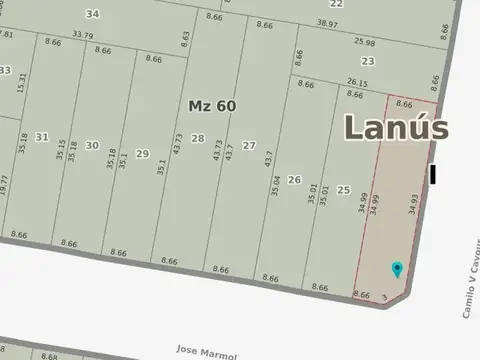 Galpón - Depósito  de 373 m2. en Lanús - VENTA