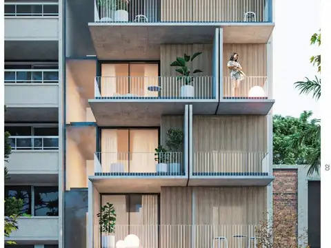 Departamento de 1 ambiente en Villa del Parque con balcón FINANCIADO diseño MMCV