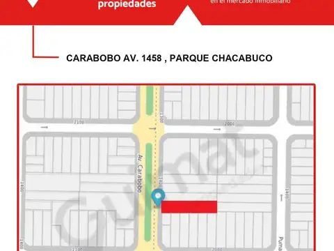 Terreno en Venta en Parque Chacabuco, USD 259.000