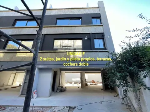 Depto Venta Olivos 2 SUITES jardin terraza 2 coch