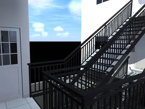 Dpto en pozo 1 dorm. 1er piso exelente ubicación