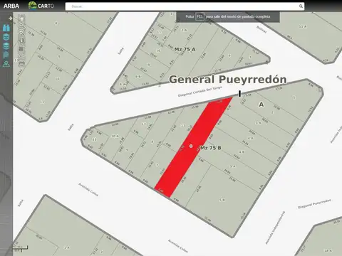 Venta de Lote - Colon 3200