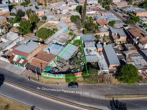 VENTA TERRENO SOBRE AVDA CIRCUNVALACION 376 M²