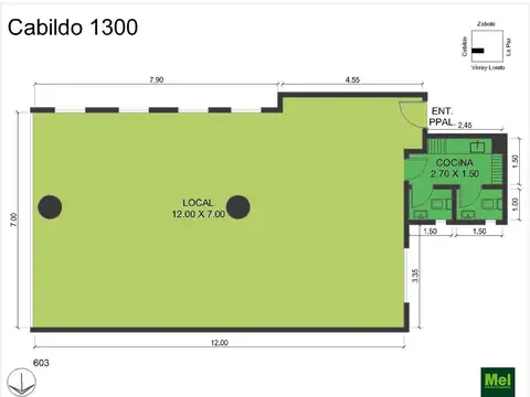 Avenida Cabildo 1300, Piso 7