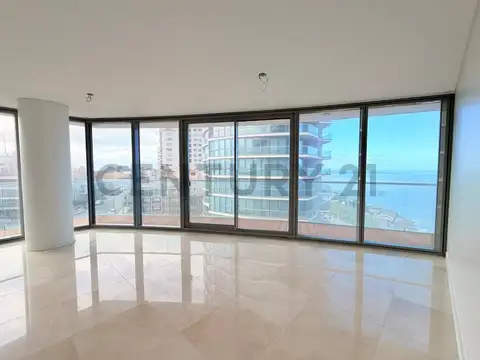 3 ambientes en Maral Explanada – Torre 3 – 105 m² – Vista al mar – Cochera doble y baulera