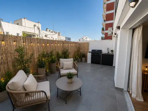 VENTA DEPARTAMENTO 3 AMBIENTES CON DEPENDENCIA Y BALCON TERRAZA CON PARRILLA RECOLETA