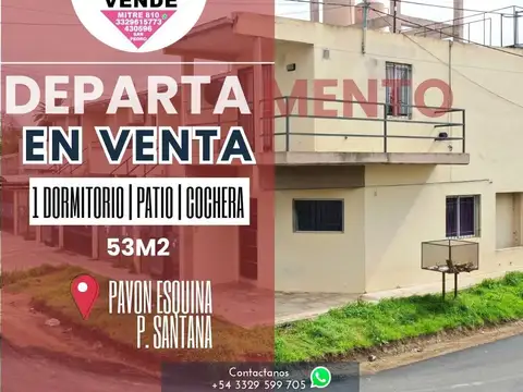 DEPARTAMENTO EN VENTA - SAN PEDRO