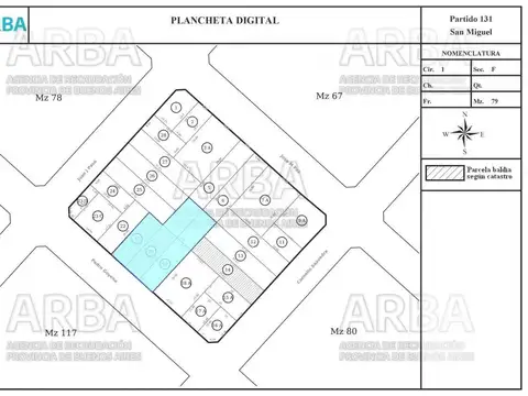 Terreno en Venta en Muñiz, USD 95.000