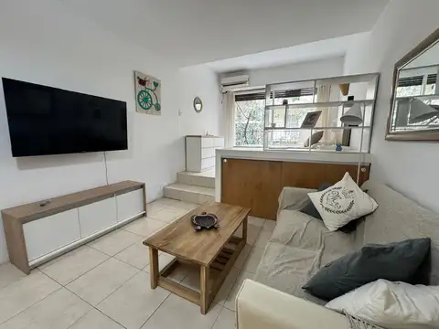 Alquiler Paquete Departamento Monoambiente Frente Balcón - Las Cañitas