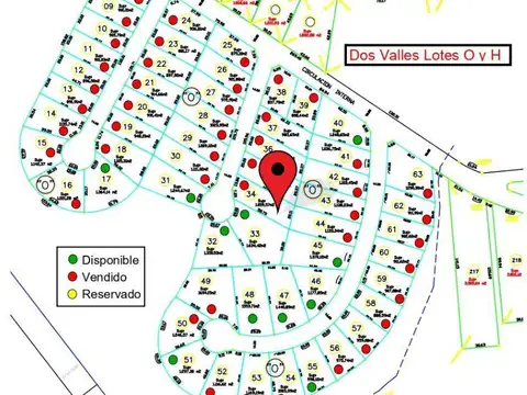 VENTA Terreno 1059m2 Dos Valles, Bariloche, Argentina