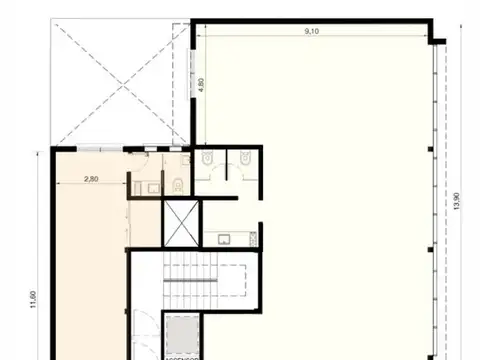 OFICINAS - PLANTA DIVIDIDA - CENTRO, RESISTENCIA