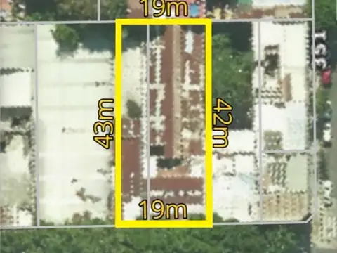 Terreno en Venta de 841,0 m2