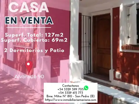 Casa en Zona Céntrica en Venta - San Pedro