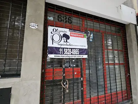 RESERVADO  VENTA DE LOCAL CON SÓTANO EN EL CENTRO DE LA LUCILA