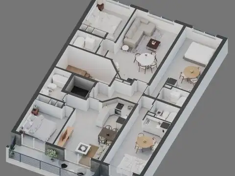 Departamento en Venta de 2 ambientes