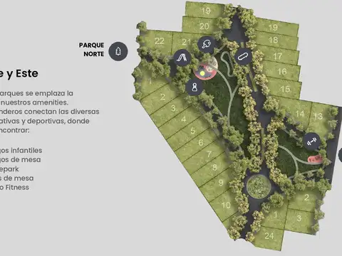 Terreno en Venta 22  mts Fondo