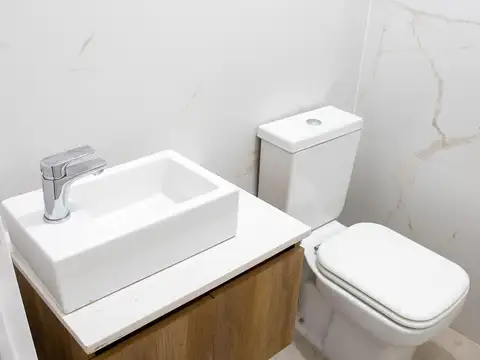 Departamento 2 ambientes con 2 baños