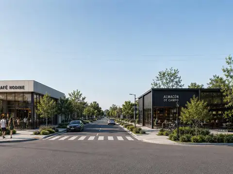Lote comercial en venta en Distrito Roldán Barrio Abierto con todos los servicios sobre ruta 9