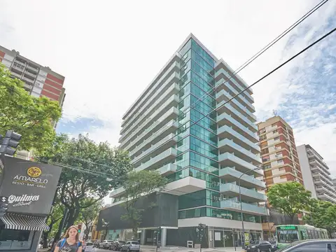 Departamento monoambiente con balcon y amenities/ BELGRANO