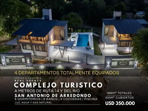 Hotel en Venta en San Antonio de Arredondo, USD 350.000