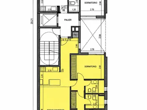 Departamento en Venta de 3 ambientes