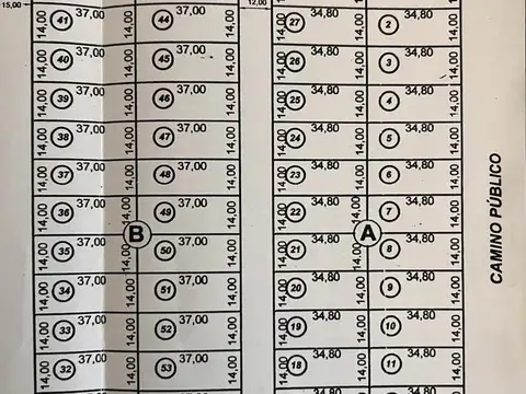 Terreno en Venta en Punta Chacra, USD 40.000