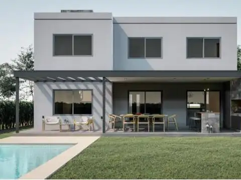 Venta casa 2 plantas de 3 dormitorios con pileta en Pinares del Sur