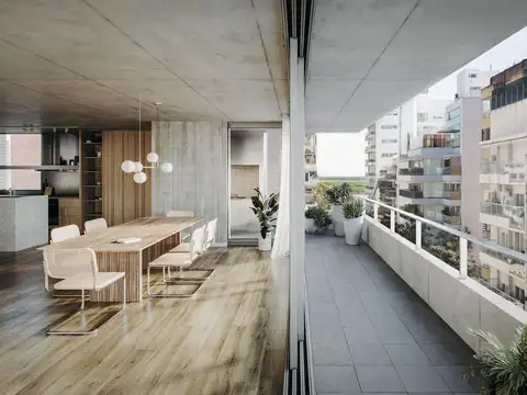 Venta / permuta | Departamento piso exclusivo 3 dormitorios con balcón | Zona río, Rosario.