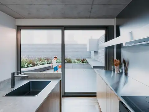 Departamento 4 ambientes con 2 baños