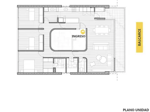 Venta / permuta - Departamento piso exclusivo 3 dormitorios con balcón - Zona río, Rosario.