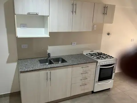 Departamento 2 ambientes con 1 baño