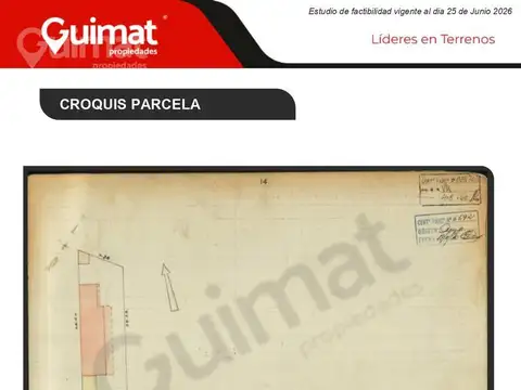 Terreno en Venta en Villa Ortuzar, USD 460.000