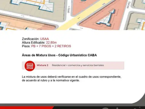 Terreno en Venta en Villa Ortuzar, USD 460.000