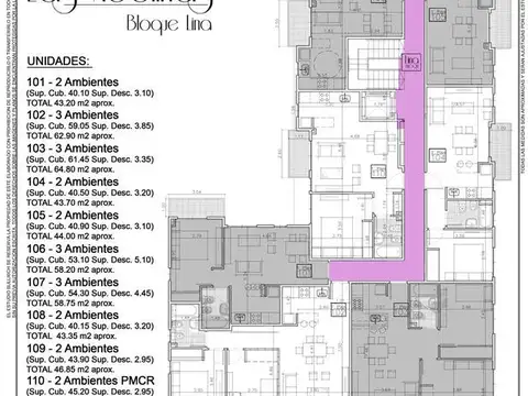 Departamento en Venta de 3 ambientes