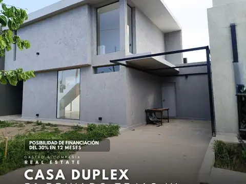 Venta Casa De 2 Dormitorios con Lote Cancelado y Financiación en Barrio Privado Tejas 4 - Malagueño